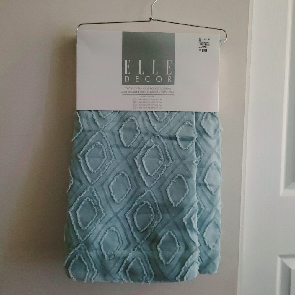 Elle 2-panel curtain set 54×84